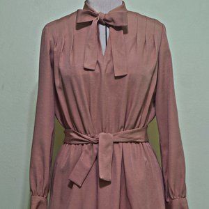Vintage  rusted salmon dress